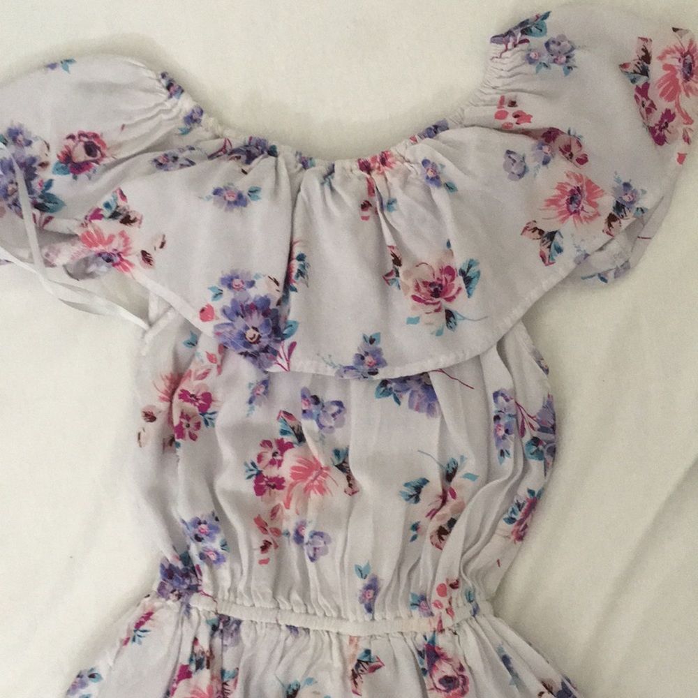 Hollister floral romper
